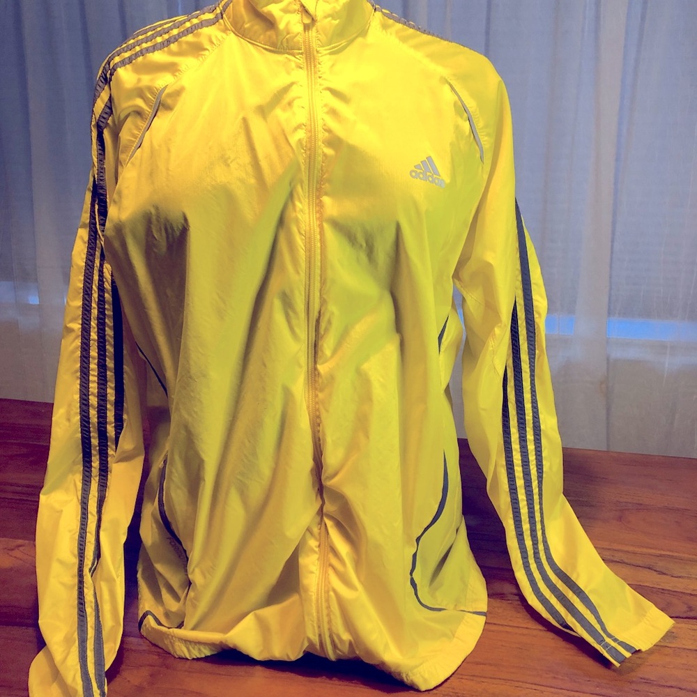 Adidas Response Formotion Windbreaker - Men XL - Color is Yellow.